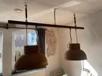 Industriële  lamp, Huis en Inrichting, Lampen | Hanglampen, Ophalen, Gebruikt, Metaal, Industrieel