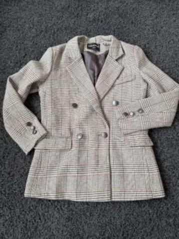 Drole de Copine Paris. Blazer + rok geruit  beschikbaar voor biedingen