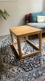 Vintage retro bijzet tafeltje, Huis en Inrichting, Ophalen of Verzenden, Zo goed als nieuw, Rechthoekig, Minder dan 55 cm