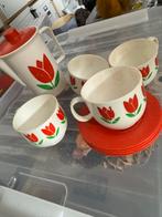 Vintage Speelgoed Theesetje met Tulpen, Ophalen of Verzenden, Gebruikt, Jongen of Meisje