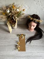 Bruiloft bloemen droogbloemen va 15 euro, Ophalen, Nieuw, Beige, Accessoires