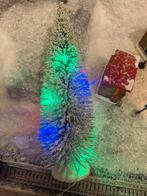 Leuke kerstboom met lichtjes lemax kerstdorp, Diversen, Kerst, Ophalen of Verzenden, Zo goed als nieuw