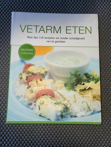Vetarm eten,  gezonde voeding  beschikbaar voor biedingen