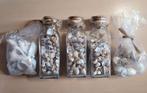 Schelpen Decoratie Set - Flessen & Zakjes, Hobby en Vrije tijd, Knutselen, Ophalen of Verzenden, Zo goed als nieuw, Materiaal