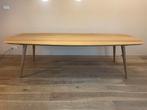 Massief eikenhouten vergadertafel - Scandinavisch design, Huis en Inrichting, Tafels | Eettafels, Ophalen, Gebruikt, 100 tot 150 cm