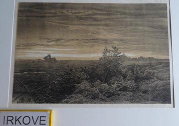 LITHOGRAFIE MORGENSTOND * VALENTIN RUTHS * Gesigneerd * beschikbaar voor biedingen