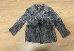 Echte vintage bontjas, Kleding | Dames, Jassen | Winter, Ophalen, Zo goed als nieuw, Maat 42/44 (L), Grijs