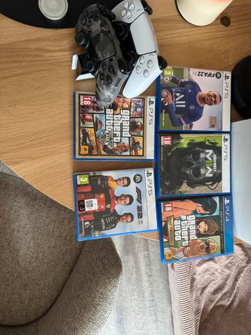 PS5 Disc Edition + Controller + Games
