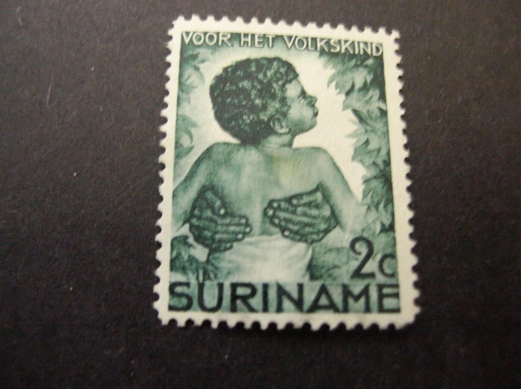 Suriname Kinderzegels 1936, Postzegels en Munten, Postzegels | Suriname, Ophalen of Verzenden, Postfris