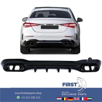W206 S206 C63s AMG DIFFUSER + UITLAAT SIERSTUKKEN C63 voor M beschikbaar voor biedingen