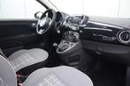 Fiat 500C 0.9 TwinAir Turbo Lounge Airco Audio/Bluetooth, Stof, Gebruikt, Euro 6, Cabriolet