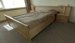 2 persoons seniorenbed met ombouw, Huis en Inrichting, Ophalen, Gebruikt, Beige, Tweepersoons