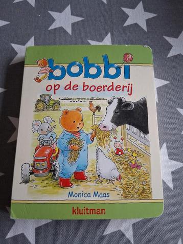 kartonnen boekje monica maas - bobbi op de boerderij beschikbaar voor biedingen