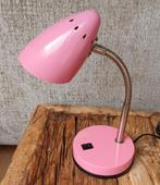 Tafellamp Bureau Roze Lamp Metalen kap, Huis en Inrichting, Lampen | Tafellampen, Ophalen of Verzenden, Zo goed als nieuw, Metaal