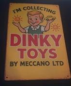 wandbord met Dinky Toys thema, perfect voor de mancave, bar,, Ophalen of Verzenden, Nieuw, Reclamebord