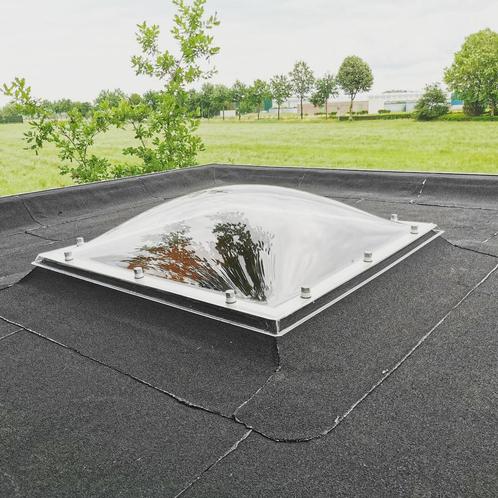 Lichtkoepels 100x100 | Grote Voorraad | Scherp Geprijsd |, Doe-het-zelf en Verbouw, Glas en Ramen, Nieuw, Dakraam, Minder dan 80 cm