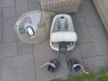 Yepp kinder zitje voor incl. scherm. Fiets stoeltje beschikbaar voor biedingen
