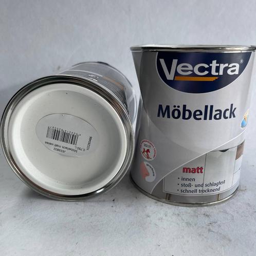 Vectra Meubellak voor Binnen Verf Lak Mat Wit 750ml, Doe-het-zelf en Verbouw, Verf, Beits en Lak, Nieuw, Verf, Minder dan 5 liter