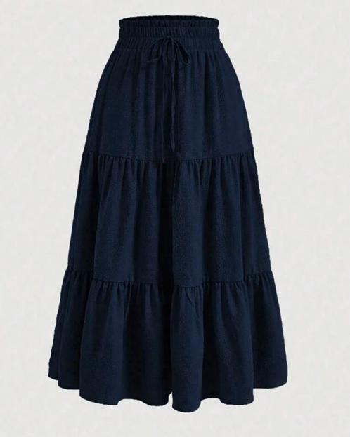 Rok Yara Donkerblauw ** NIEUW **, Kleding | Dames, Grote Maten, Nieuw, Rok, Blauw, Verzenden