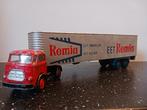 DAF 1900 ds met Remia trailer, Hobby en Vrije tijd, Modelauto's | 1:50, Ophalen of Verzenden, Gebruikt, Bus of Vrachtwagen, Lion Toys