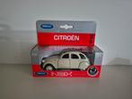 Welly Nex Citroën 2CV Eend, Hobby en Vrije tijd, Modelauto's | Overige schalen, Ophalen of Verzenden, Nieuw