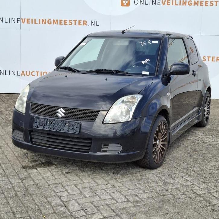 Personenauto Suzuki, Swift 1.3GLS, zwart bouwjaar 2006, Auto's, Suzuki, Bedrijf, Swift, ABS, Airbags, Alarm, Emergency brake assist