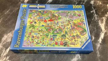 Ravensburger puzzel 1000 stukjes Mirror Image TuinCentrum beschikbaar voor biedingen