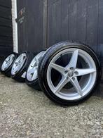 Originele Audi a5 a4 A6 Caddy velgen 18" 5x112 zomer set, Niet ingevuld, 18 inch, Banden en Velgen, Niet ingevuld