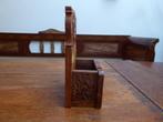 Vintage houten bakje, postbakje, Antiek en Kunst, Ophalen of Verzenden