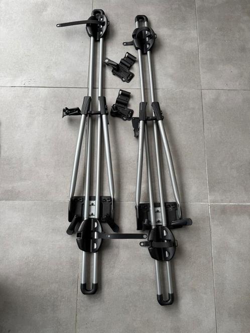 2x Thule FreeRide Dakfietsdrager voor op dak., Auto diversen, Fietsendragers, Zo goed als nieuw, Dakdrager, Ophalen