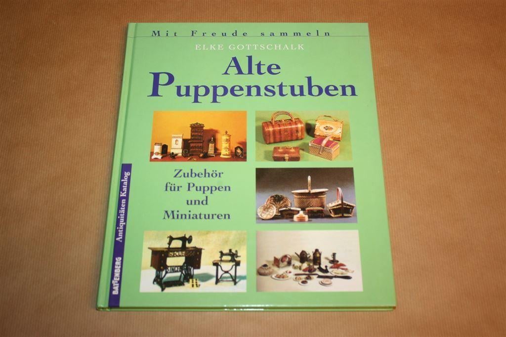 Boek - Alte Puppenstuben - Poppenhuizen en toebehoren, Verzamelen, Ophalen of Verzenden, Zo goed als nieuw, Poppenhuis
