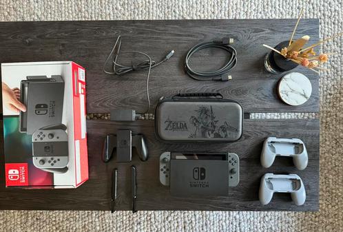 Nintendo Switch + Hogwarts Legacy, Spelcomputers en Games, Spelcomputers | Nintendo Switch, Gebruikt, Switch Original, Met 1 controller