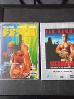 Dvd's  Double Team en Kickboxer, Cd's en Dvd's, Vanaf 12 jaar, Ophalen of Verzenden, Gebruikt, Actie