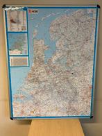 Grote Landkaart van Nederland - 132x104 cm, Boeken, Atlassen en Landkaarten, Ophalen, 2000 tot heden, Nederland, Landkaart