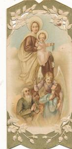 Mooi oud Devotieprentje Moeder Gods met toewijding aan Maria, Ophalen of Verzenden, Zo goed als nieuw, Kaart of Prent, Christendom | Katholiek
