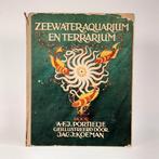 Verkade plaatjesalbum Zeewater Aquarium en Terrarium - 1930, Ophalen of Verzenden, Gelezen, Plaatjesalbum