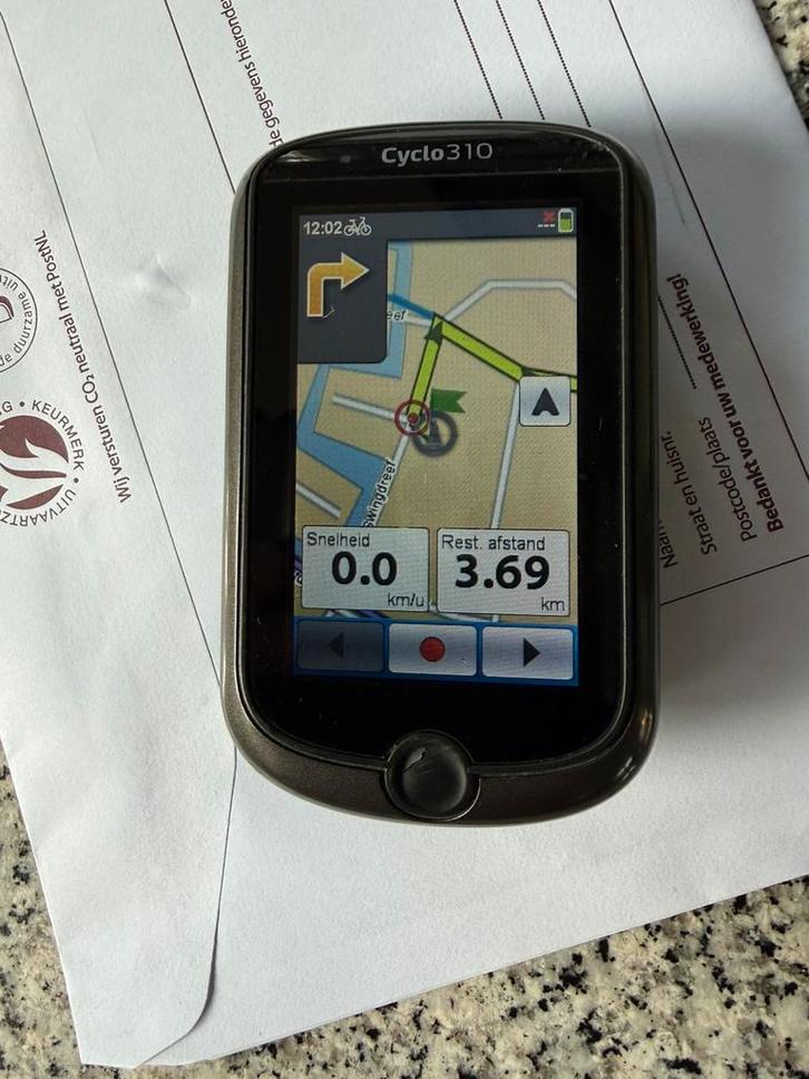 Mooie en goede Mio 310 Benelux fietsnavigatie, Fietsen en Brommers, Fietsaccessoires | Fietscomputers, Zo goed als nieuw, Ophalen of Verzenden