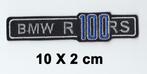 BMW R100RS patch opnaaiembleem Block logo R 100 RS, Verzenden, Nieuw