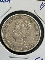 Schaarse gulden 1911, 1 gulden, Zilver, Ophalen of Verzenden, Koningin Wilhelmina