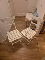 Twee IKEA klapstoeltjes voor buiten, Tuin en Terras, Ophalen, Gebruikt, Kunststof