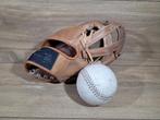 Vintage honkbal met Trusty handschoen, Honkbal, Gebruikt, Trusty, Onbekend