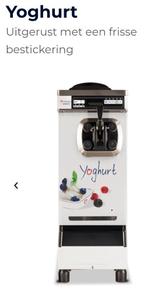 Nissei NA9420 frozen yoghurt en softijs  machine te koop, Ophalen, Zo goed als nieuw