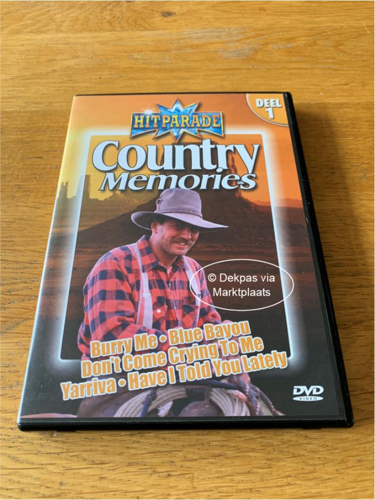 Dvd's Country Memories - Deel 1 en 2 - Setprijs, Cd's en Dvd's, Dvd's | Muziek en Concerten, Alle leeftijden, Ophalen of Verzenden