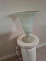 Murano Scavo Torchie Tafellamp Lichtgroen - Vintage, Ophalen of Verzenden, Minder dan 100 cm