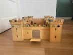 Houten kasteel, Kinderen en Baby's, Speelgoed | Houten speelgoed, Ophalen of Verzenden, Gebruikt, Overige typen