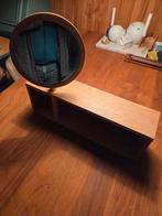 Unieke kaptafel met losse spiegel, Ophalen, Gebruikt, Minder dan 100 cm, Rechthoekig