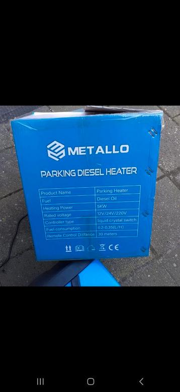 Diesel kachel nieuw. beschikbaar voor biedingen