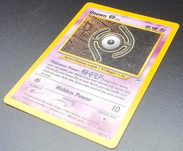 Pokémon Kaart Neo Destiny Unown H 28/105 NDE 28 beschikbaar voor biedingen
