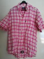 als nieuw Overhemd ARROW Blouse Linnen katoen Ruiten roze L, Ophalen of Verzenden, Zo goed als nieuw, Roze