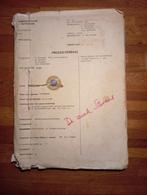 Oud Politie Proces-Verbaal Rotterdam 1967, Ophalen of Verzenden, Gebruikt